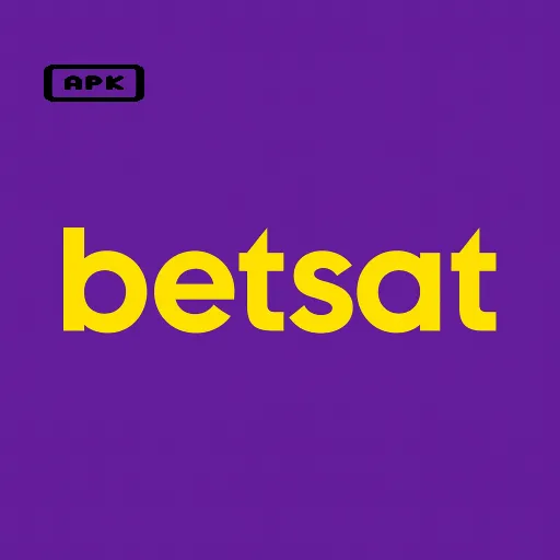 Imagem promovendo download do APK oficial betsat para Android